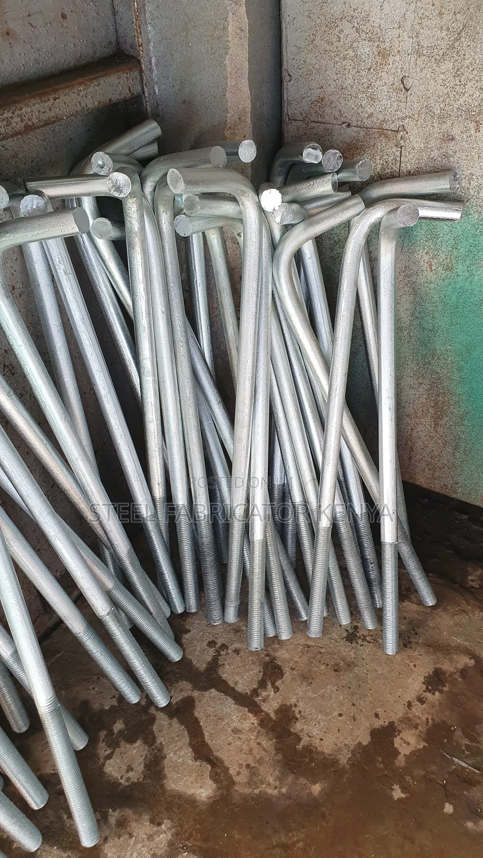 J-Bolts M20*600 Foundation Bolts