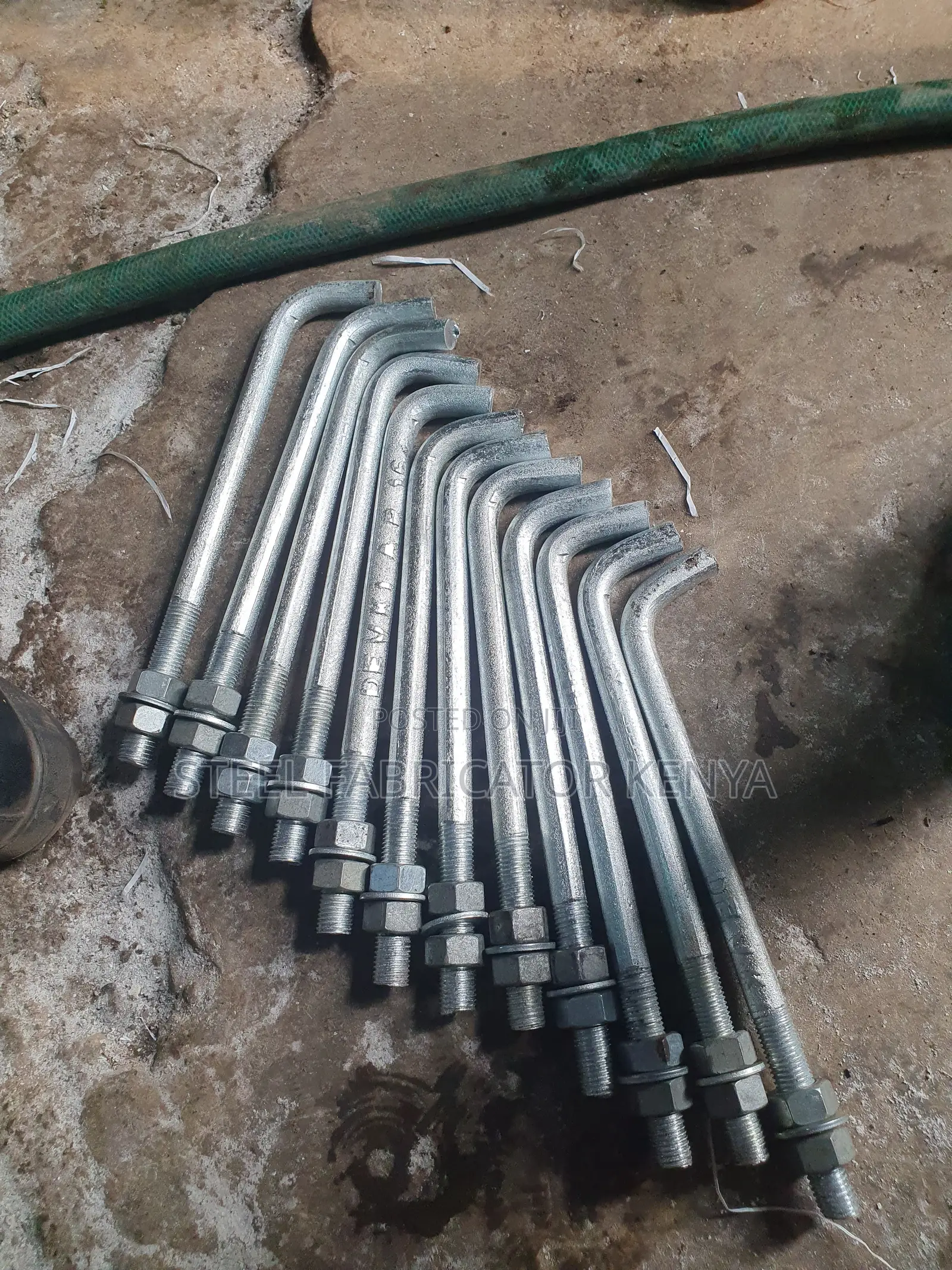J-Bolts M20*600 Foundation Bolts