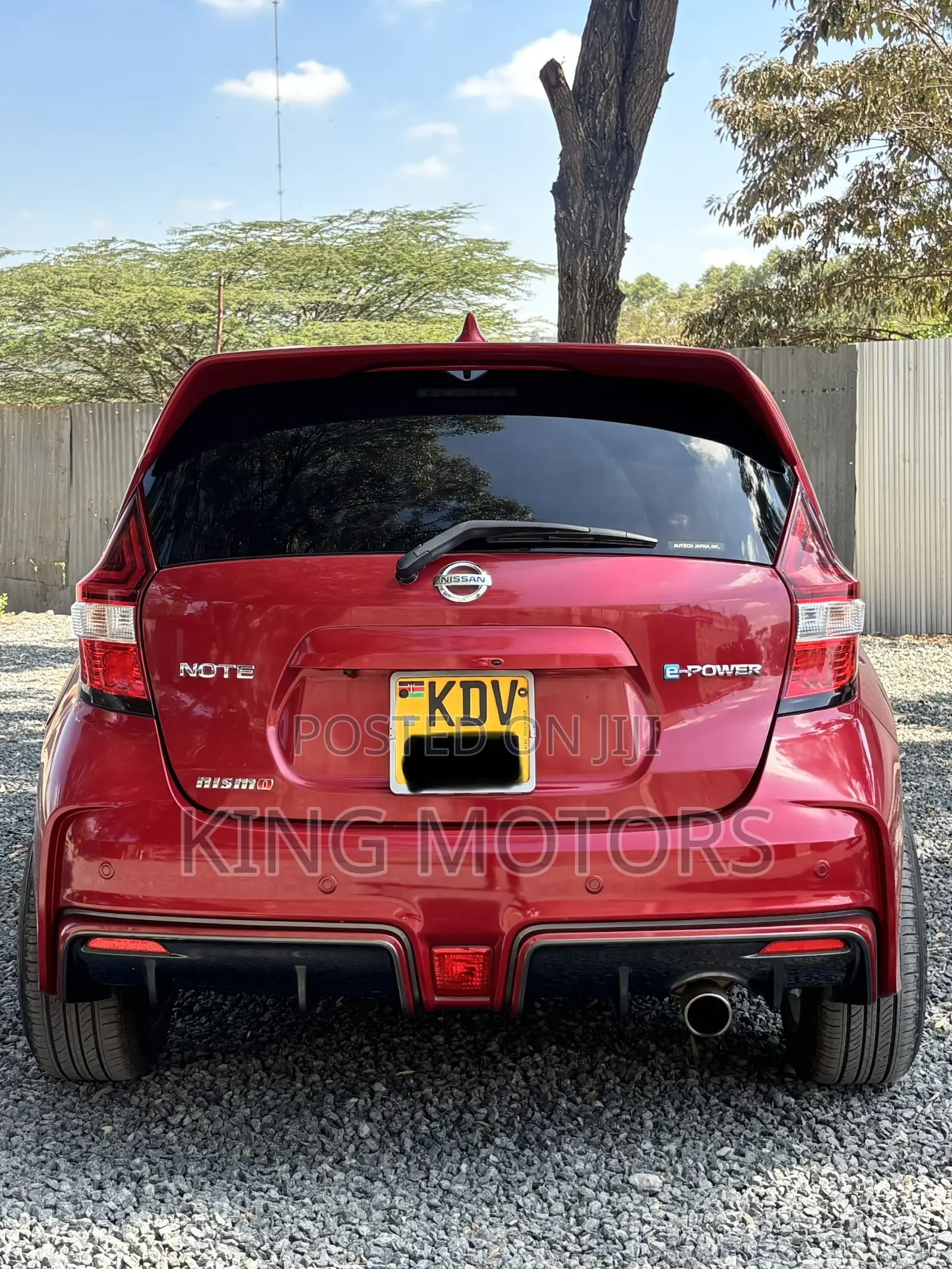 Nissan Note 2018 Red