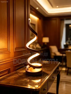 LED Spiral Lamps`