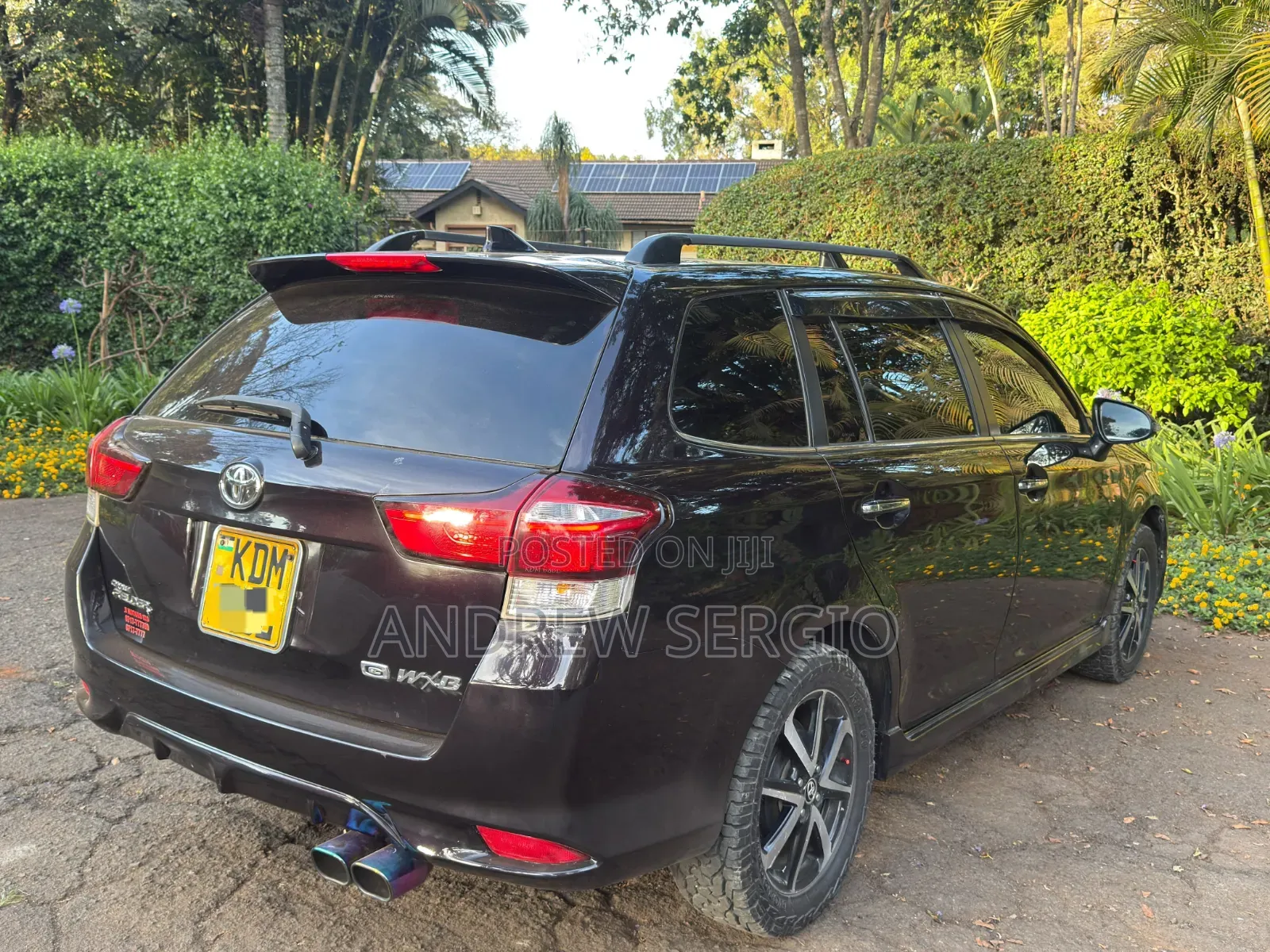 Toyota Corolla Fielder 2016 Black