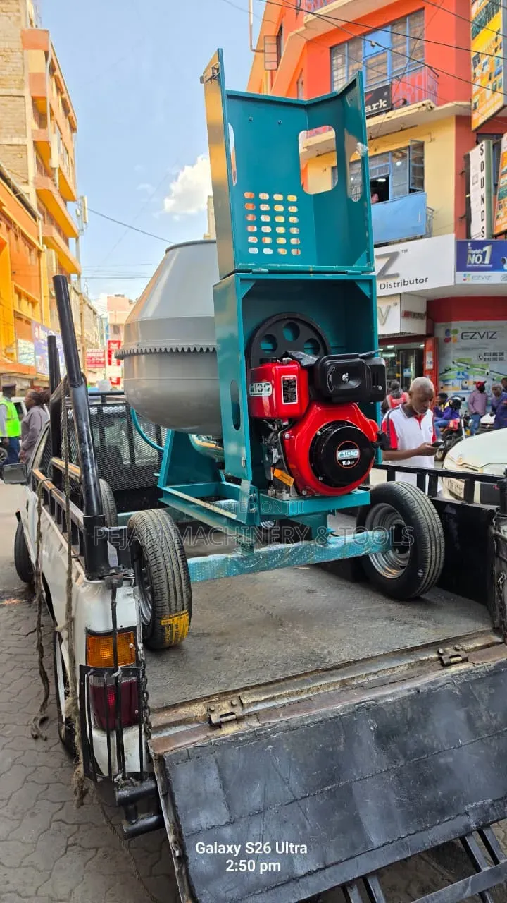 Aico Japan 500L Diesel Concrete Mixer With 10hp Engine