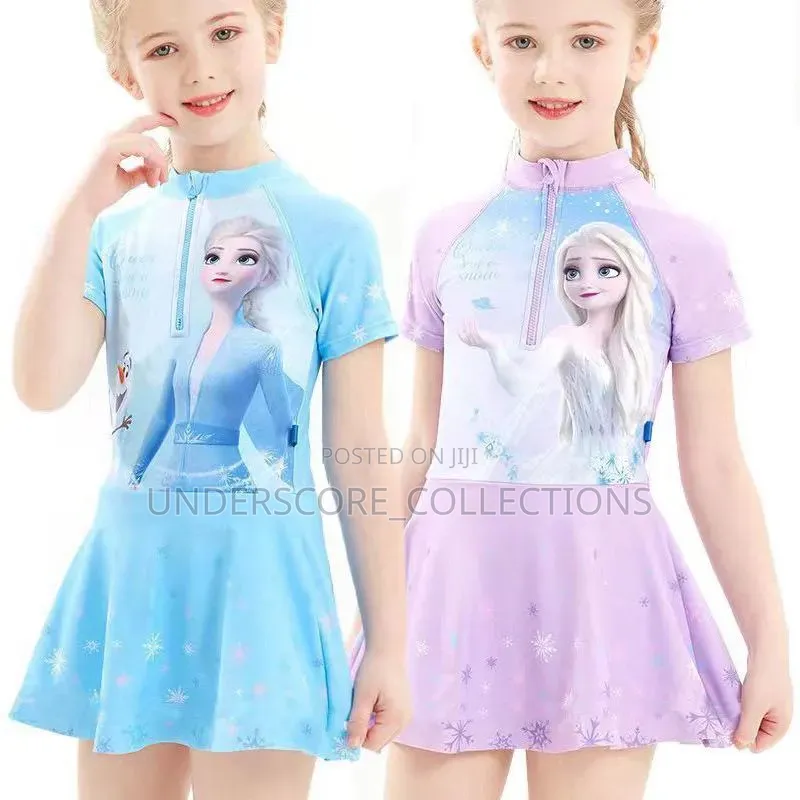 Girls Cartoon Themed Unique Swimming Costumes