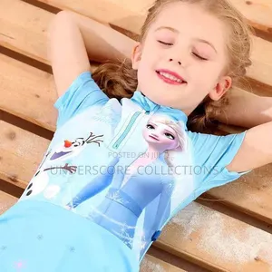 Girls Cartoon Themed Unique Swimming Costumes