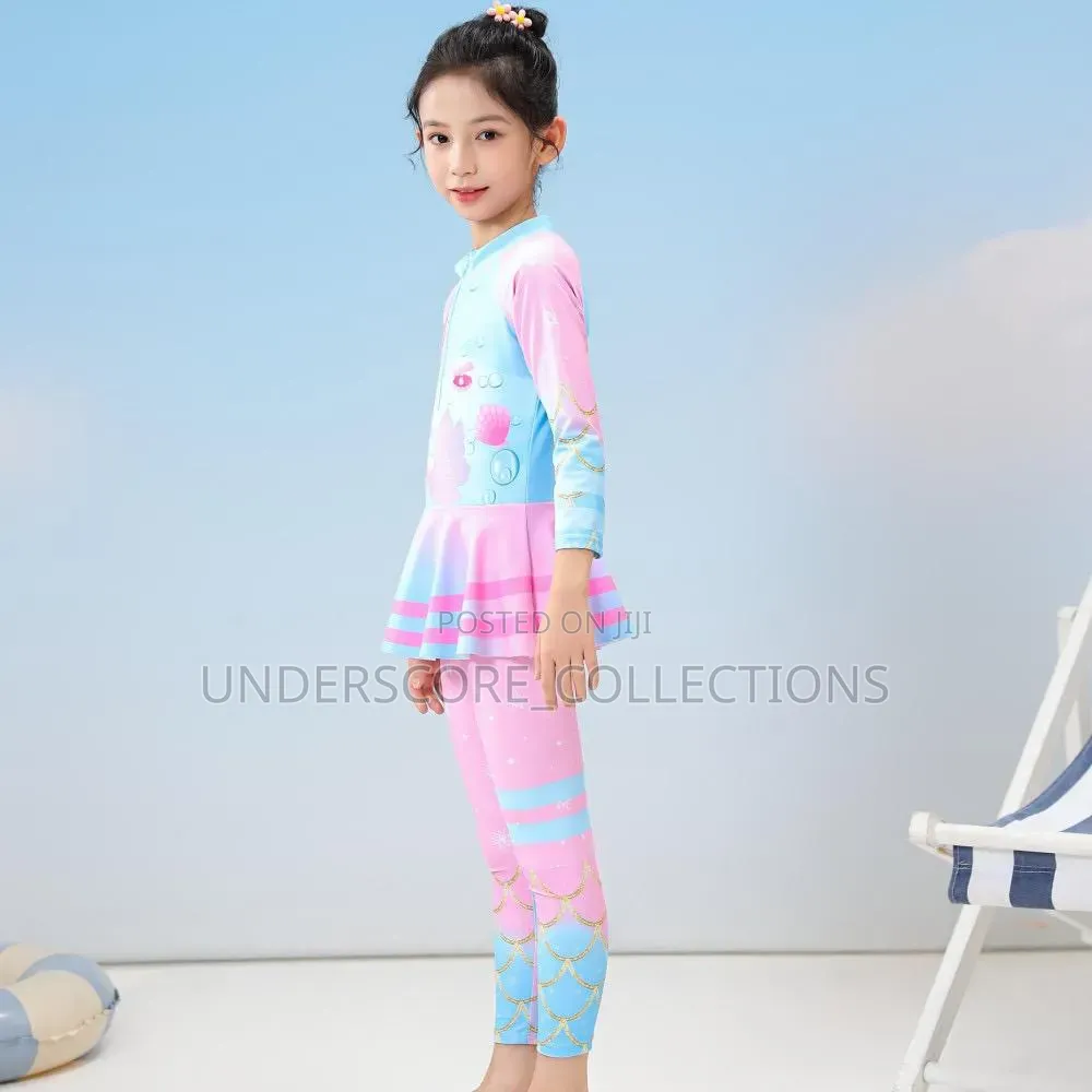 Muslim Style Girls Swimming Costumes