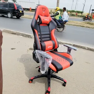 Leather Red Black Gaming Chair