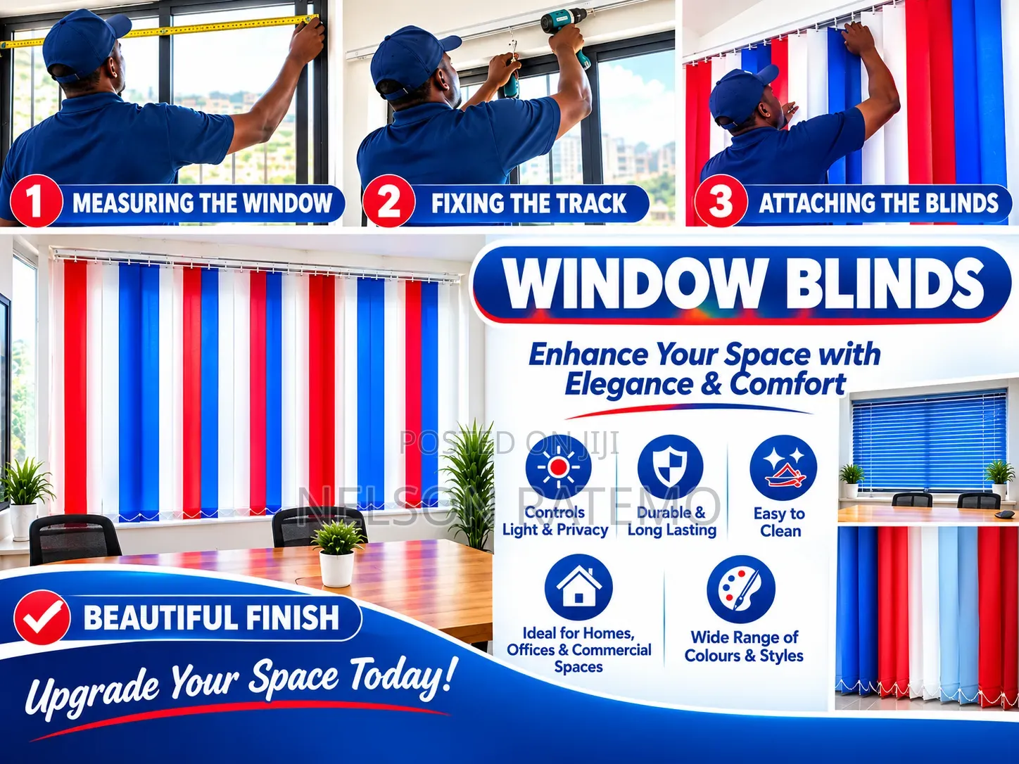 Vertical Blinds Nairobi | Supply Installation
