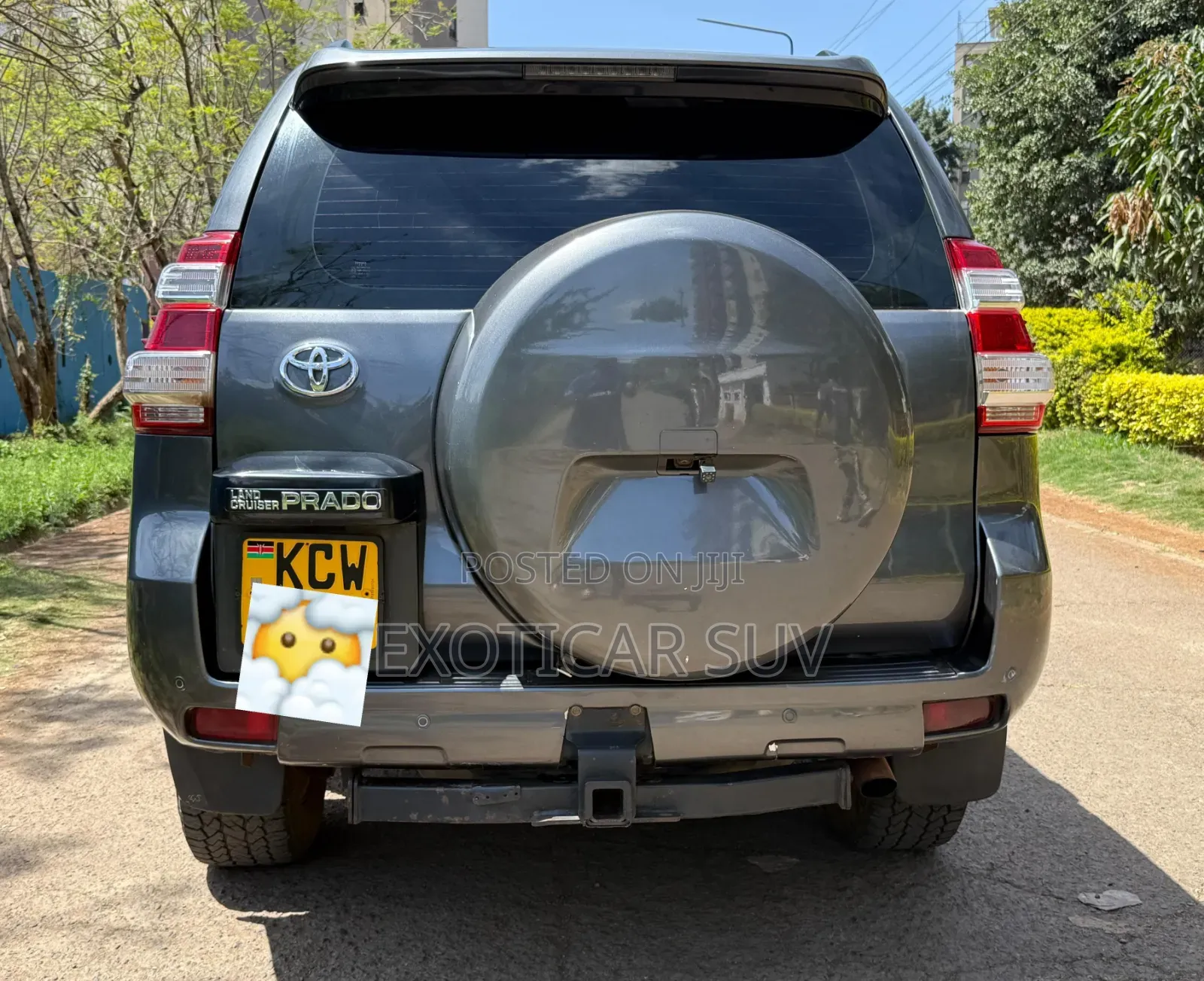 Toyota Land Cruiser Prado 3.0 TD 2013 Gray