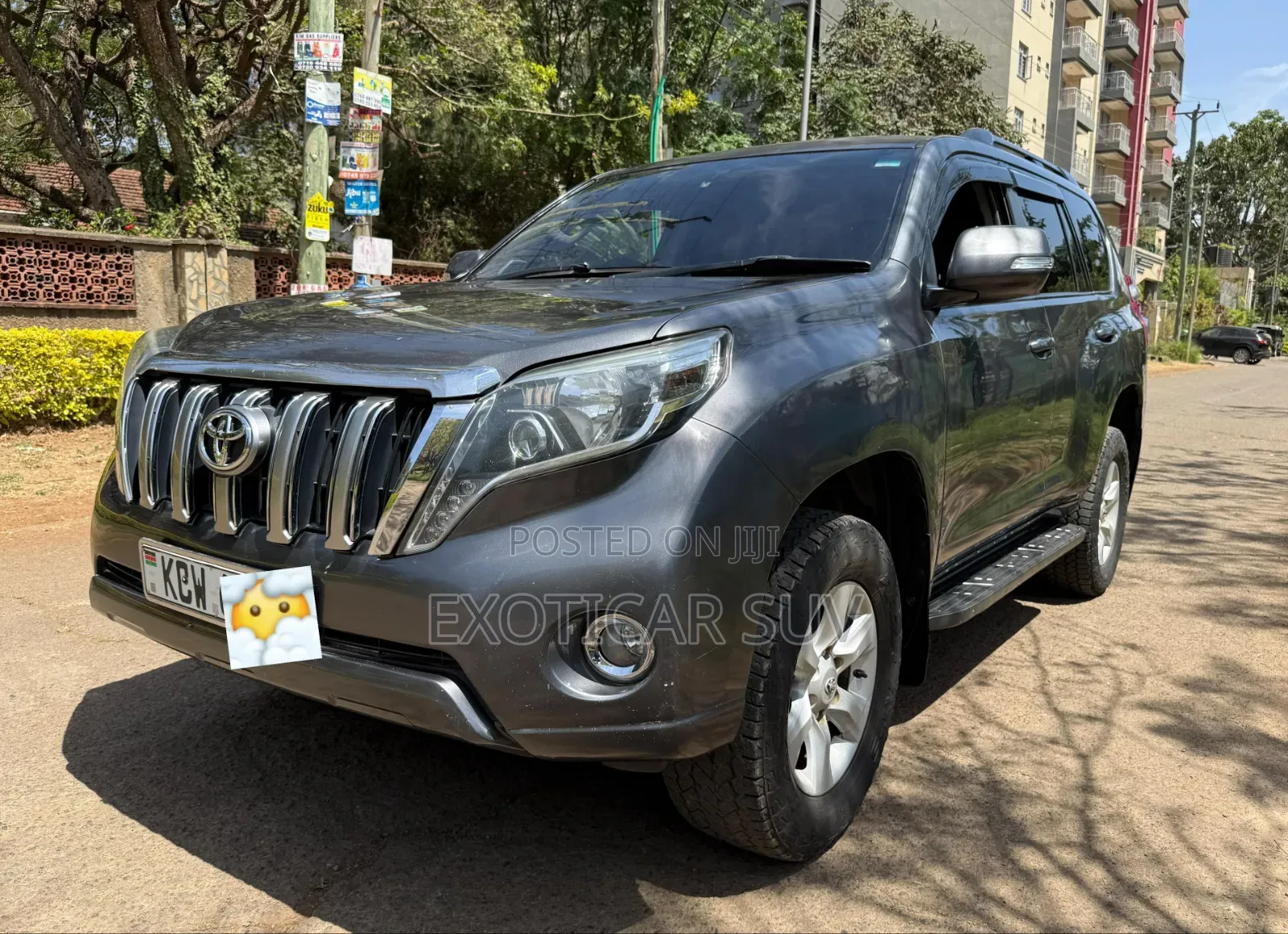 Toyota Land Cruiser Prado 3.0 TD 2013 Gray