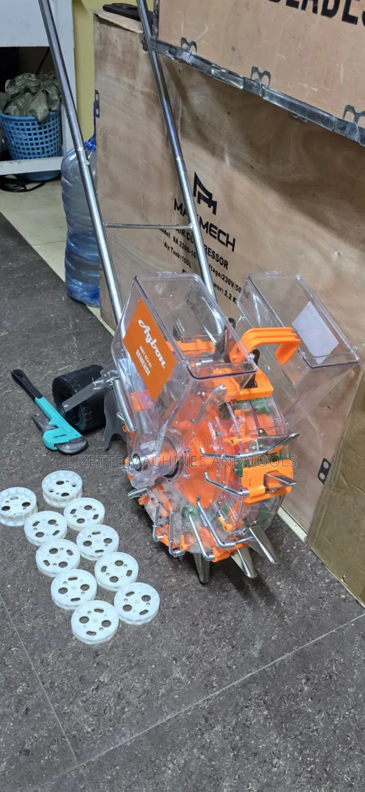 Agbon 2 in 1 Handpush Seed Planter