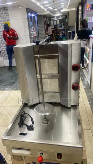Euromax Gas Shawarma Machine 2 Burner Commercial Shawarma/Gyro Grill
