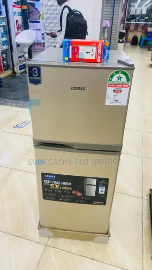 Ecomax 118L Double Door Fridge BD-118 With Free Fridge Guar