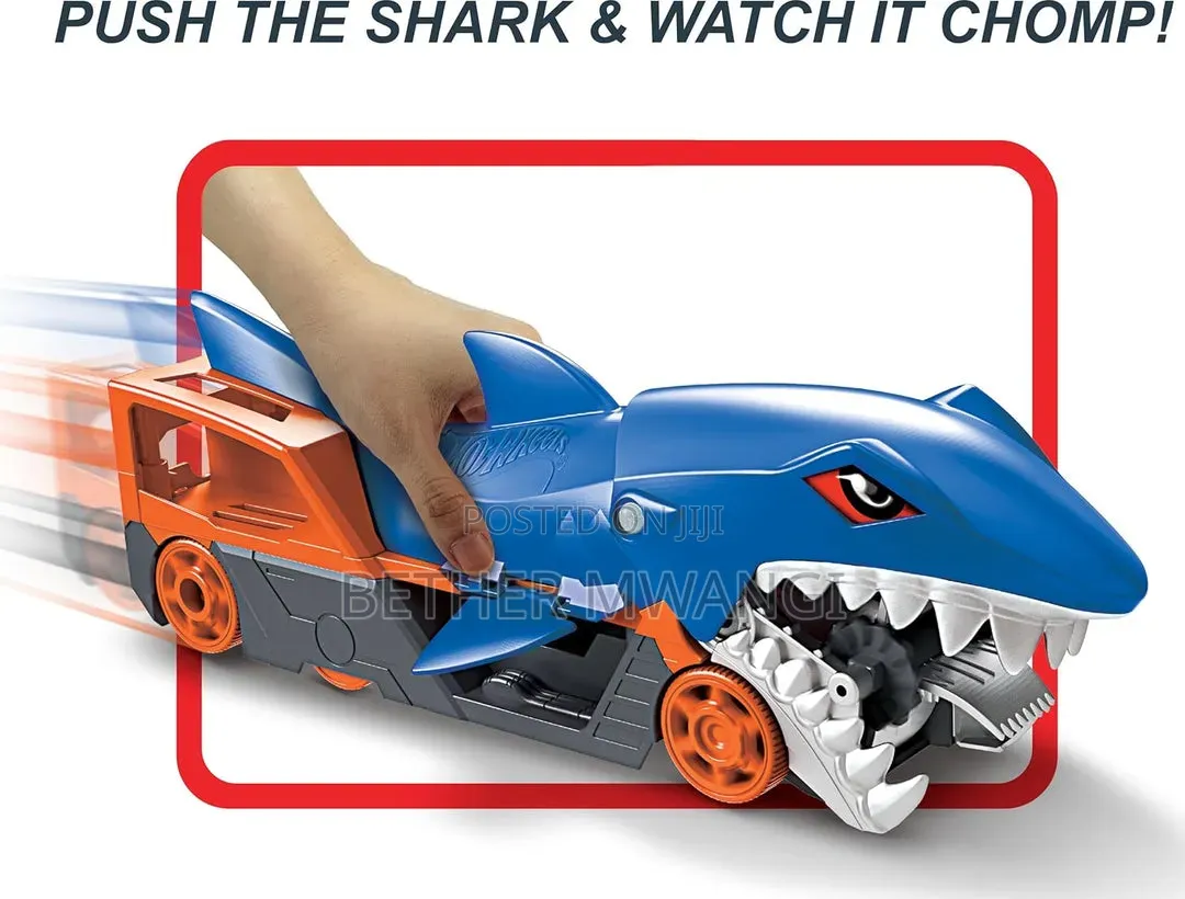 Hot Wheels Shark Chomp Transporter Play-Set in Kenya