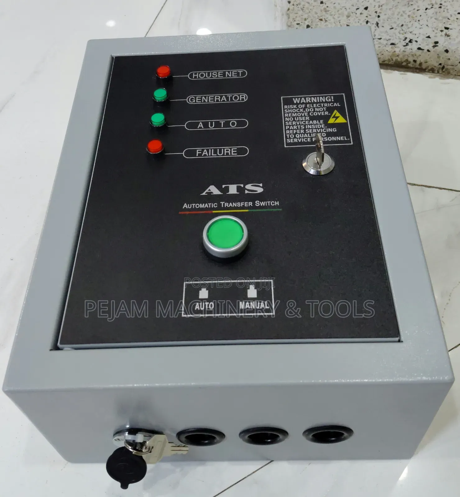 Automatic Transfer Switch (ATS) Control Panel