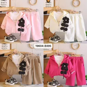 Three in One Unisex One Year to Four Years Old Tracksuits