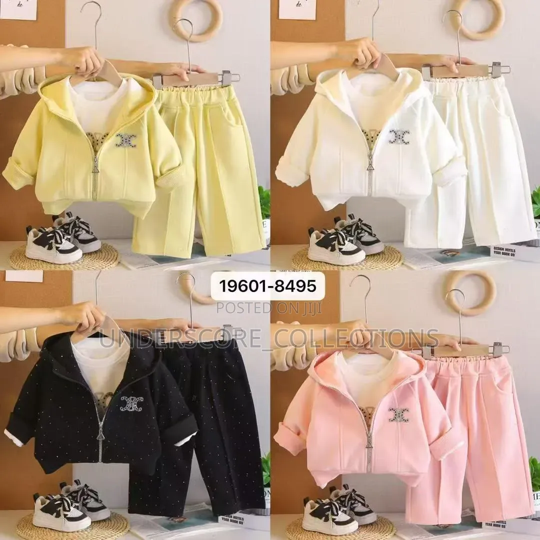 Three in One Unisex One Year to Four Years Old Tracksuits