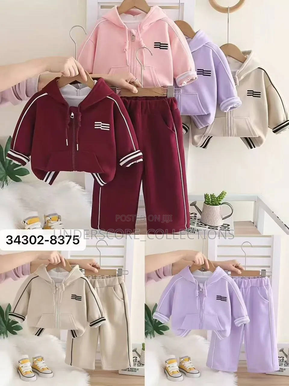 Three in One Unisex One Year to Four Years Old Tracksuits