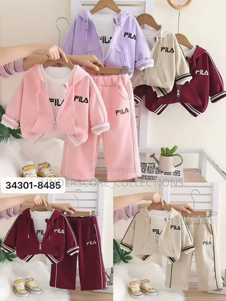Three in One Unisex One Year to Four Years Old Tracksuits