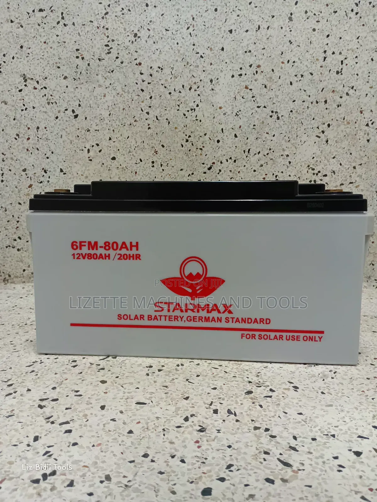 Starmax 80ah Maintenance-Free Solar Battery 12V