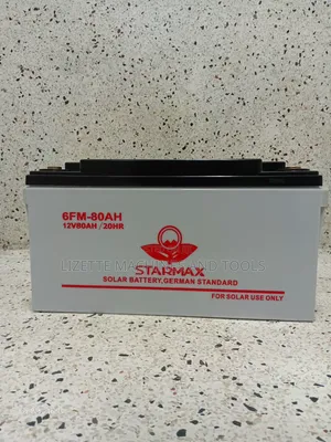 Starmax 80ah Maintenance-Free Solar Battery 12V
