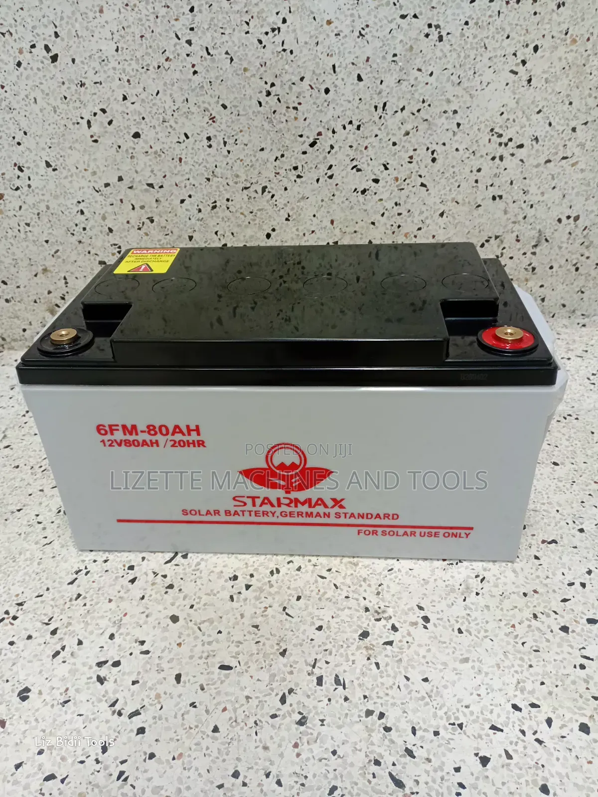 Starmax 80ah Maintenance-Free Solar Battery 12V