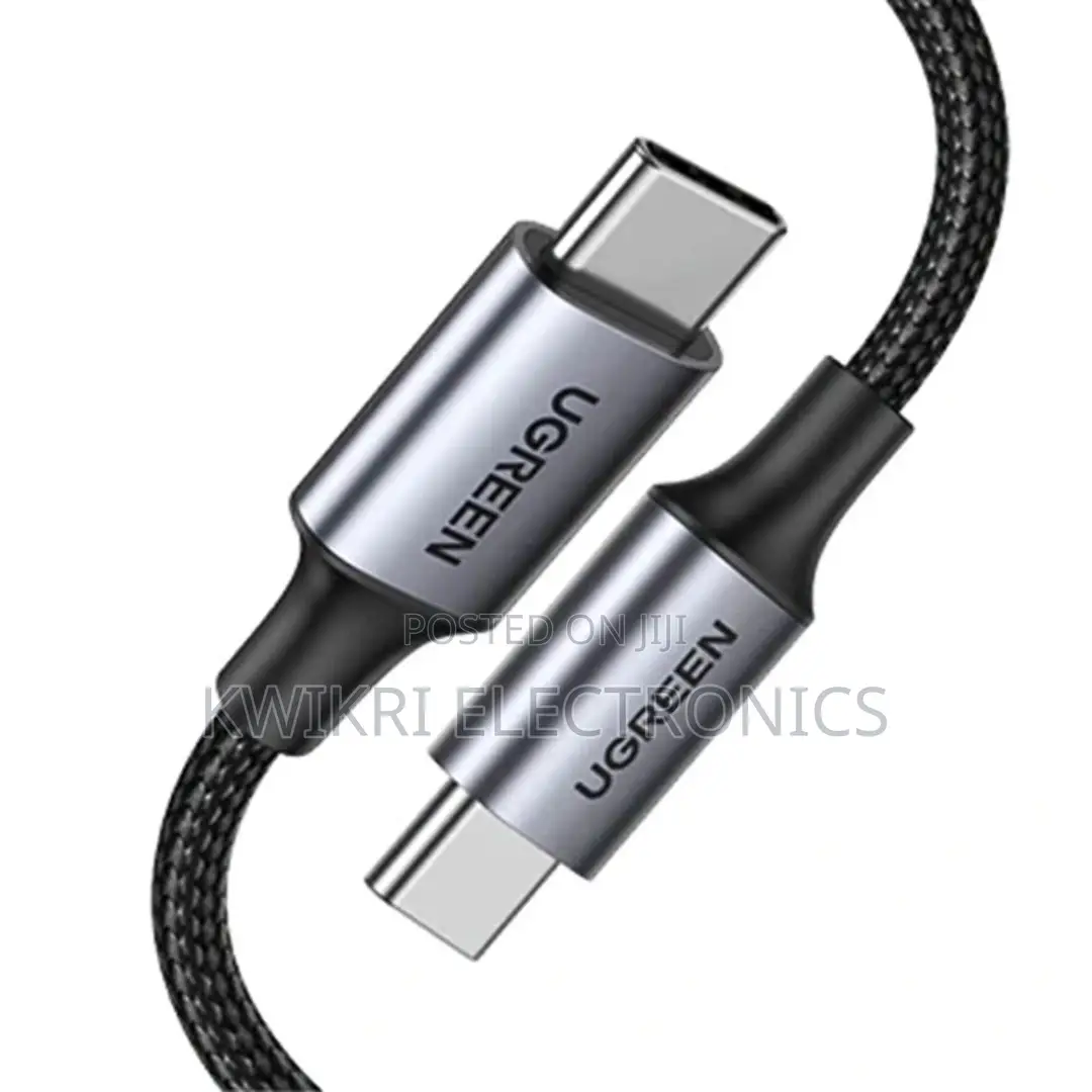 UG-90120 US316 UGREEN USB-C to USB-C 2.0 5A Alu Case With Braid 3m