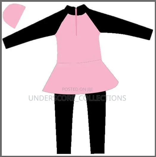 Longsleeved and Pants Three Set Decent Children Swimming Wear