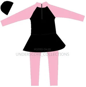 Longsleeved and Pants Three Set Decent Children Swimming Wear
