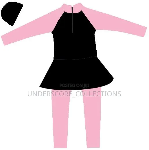 Longsleeved and Pants Three Set Decent Children Swimming Wear