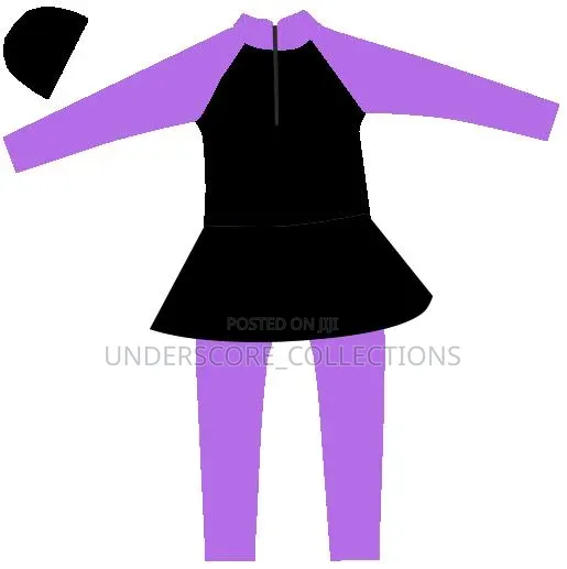 Longsleeved and Pants Three Set Decent Children Swimming Wear