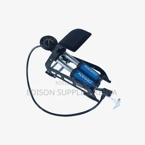 Adegso Double-Cylinder Foot Air Pump, 160 PSI Heavy Duty