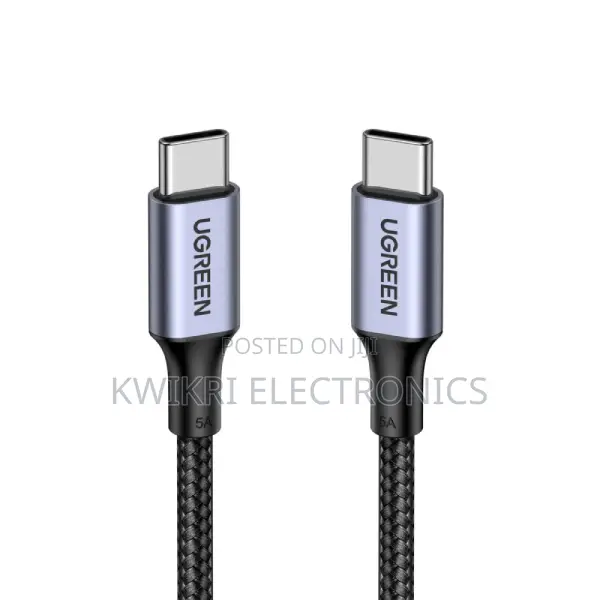 UG-90120 US316 UGREEN USB-C to USB-C 2.0 5A Alu Case With Braid 3m