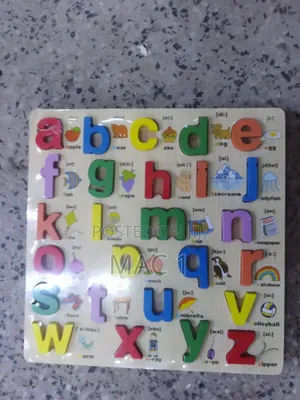 ABC Alphabet Learning Puzzle Board