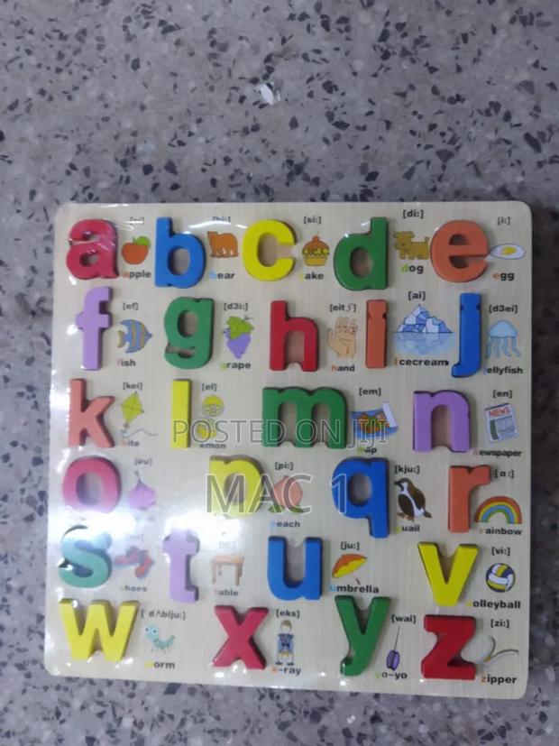 ABC Alphabet Learning Puzzle Board - main view