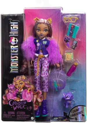 Monster High Clawdeen Wolf Fashion Doll in Kenya