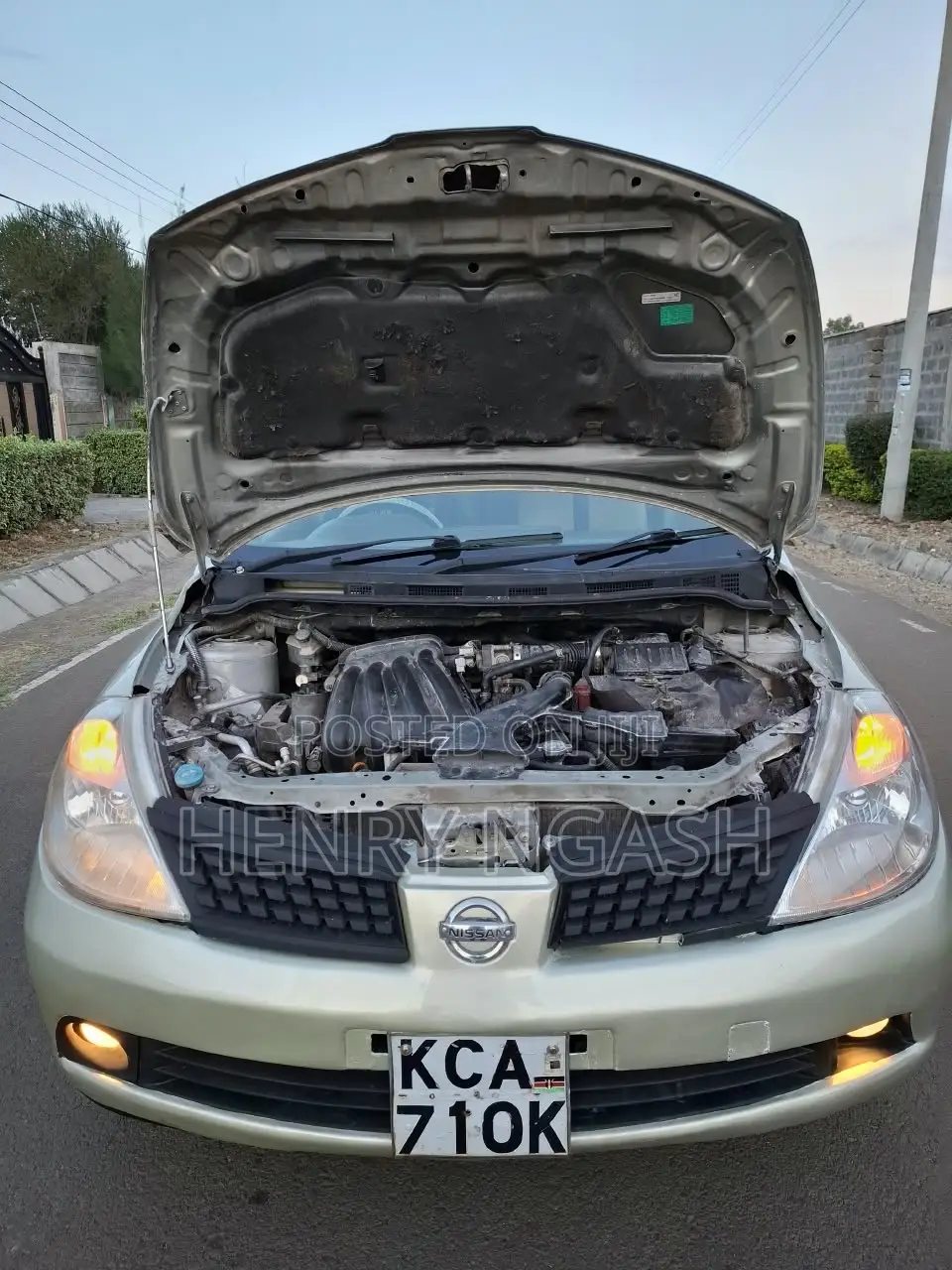 Nissan Tiida 2007 Gold