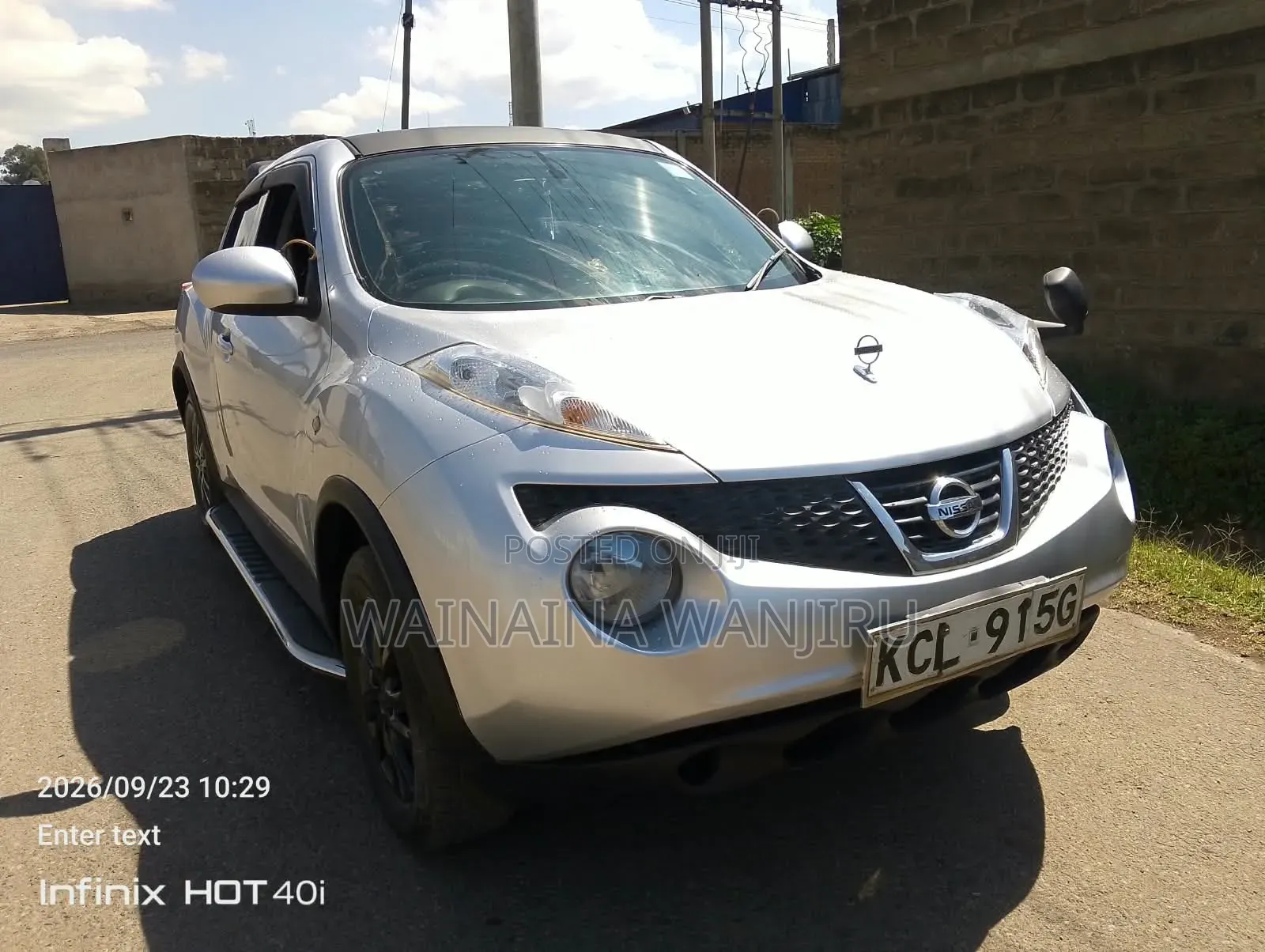 Nissan Juke 2012 Silver
