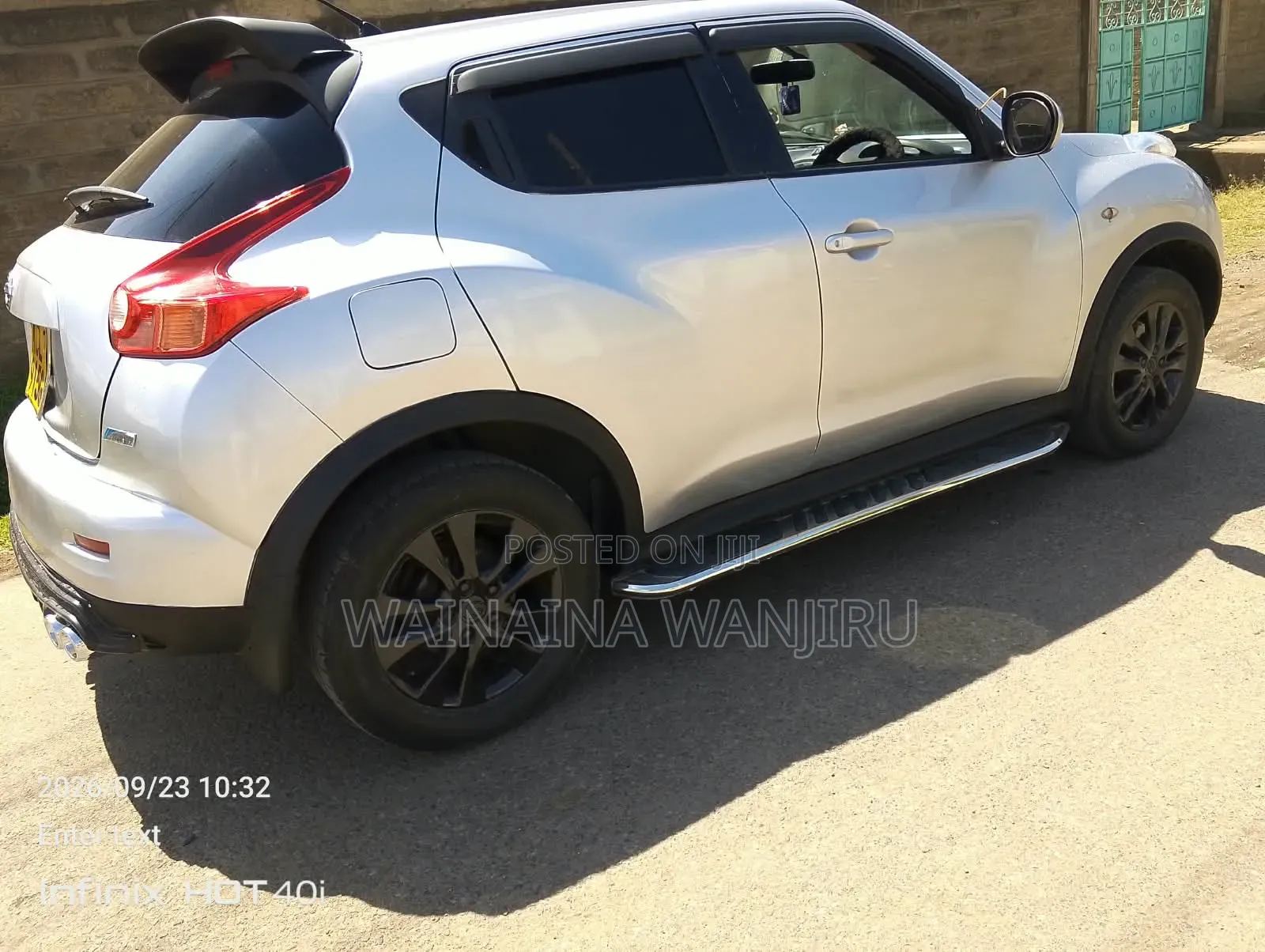 Nissan Juke 2012 Silver