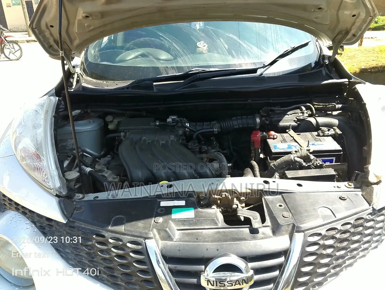 Nissan Juke 2012 Silver