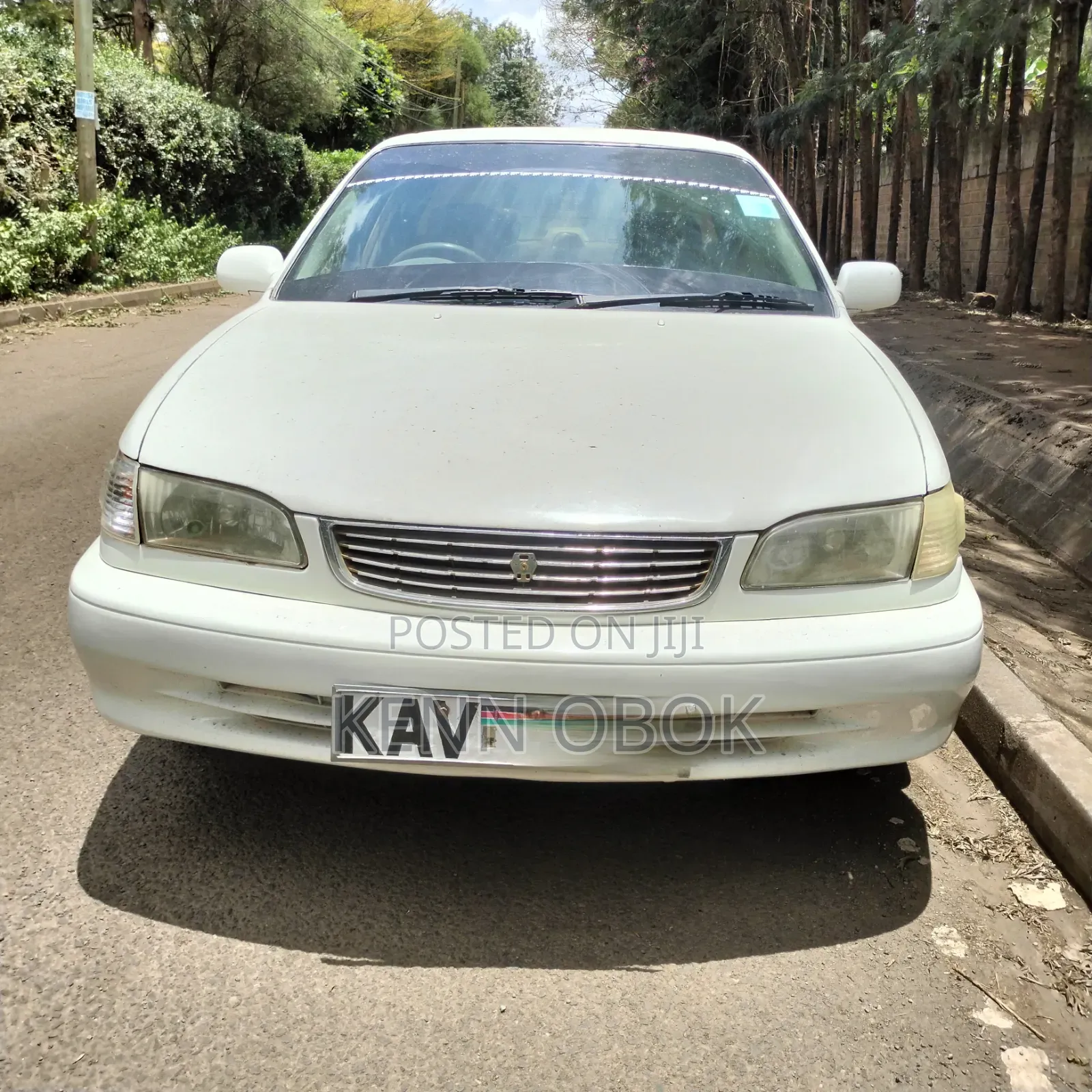 Toyota Corolla Sedan 1998 White