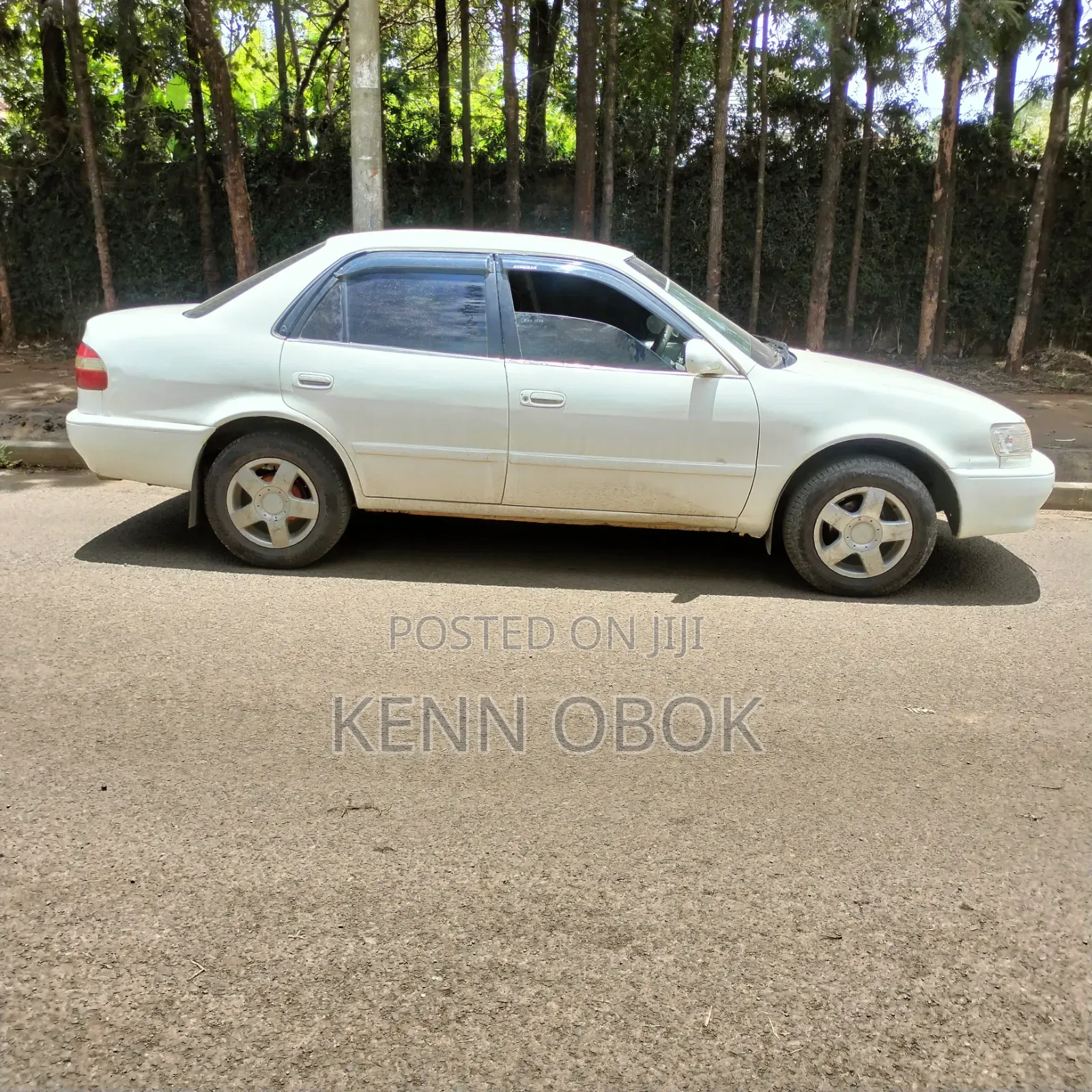 Toyota Corolla Sedan 1998 White