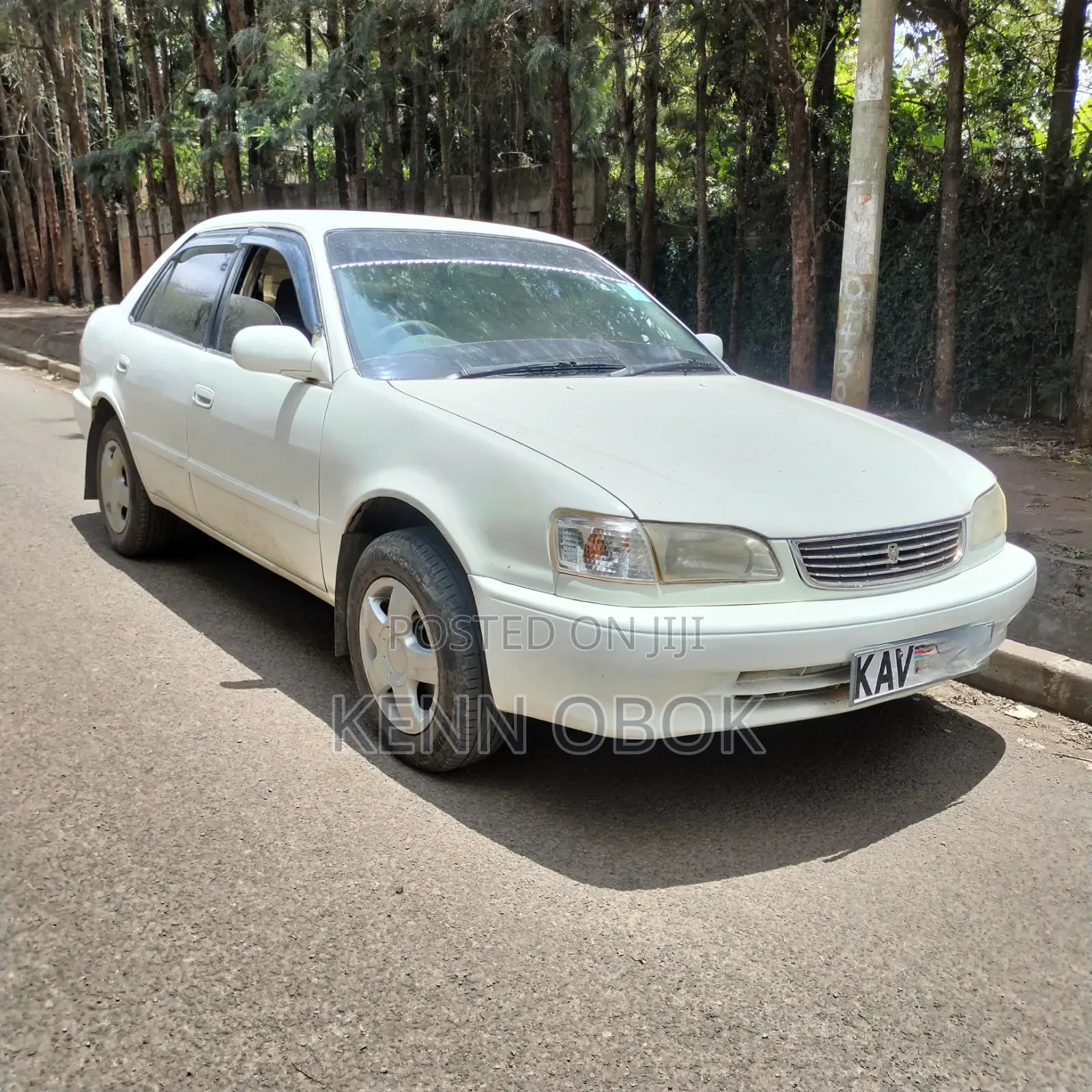 Toyota Corolla Sedan 1998 White