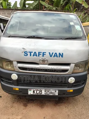 Toyota HiAce 2008 Silver