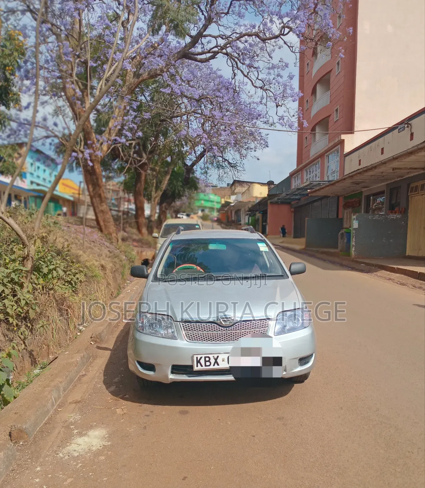 Toyota Corolla Fielder 2008 Silver