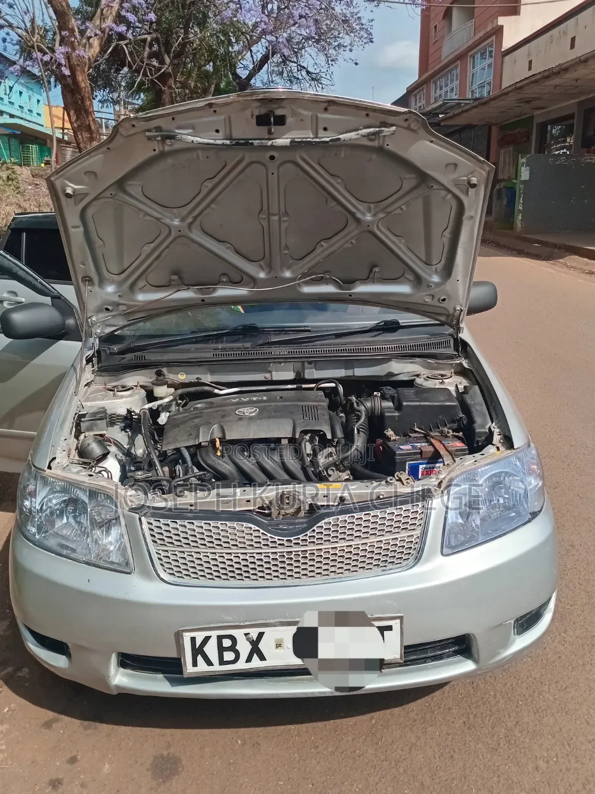 Toyota Corolla Fielder 2008 Silver