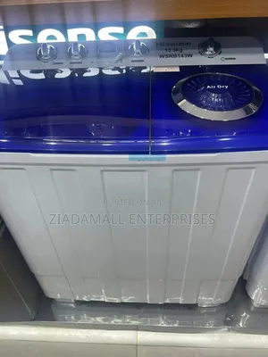 **Hisense 7.5kgs Twin Tub Semi Automatic Washing Machine