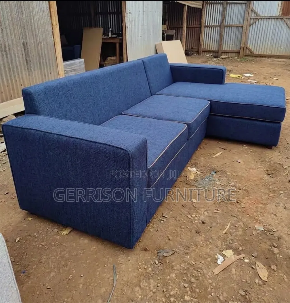 Modern L-Shaped Sofa Set