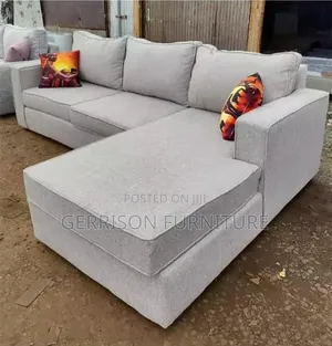 Modern L-Shaped Sofa Set