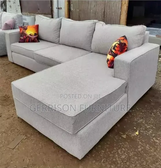 Modern L-Shaped Sofa Set