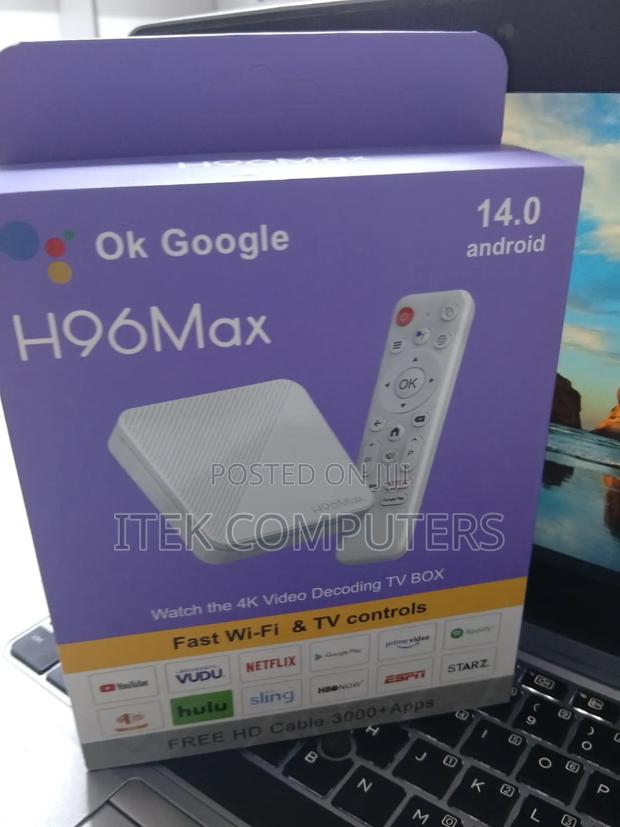 H96 Max 2GB 16GB Android 14 TV Box - main view